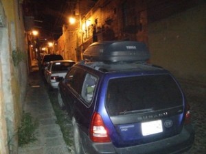 Street parking not so safe